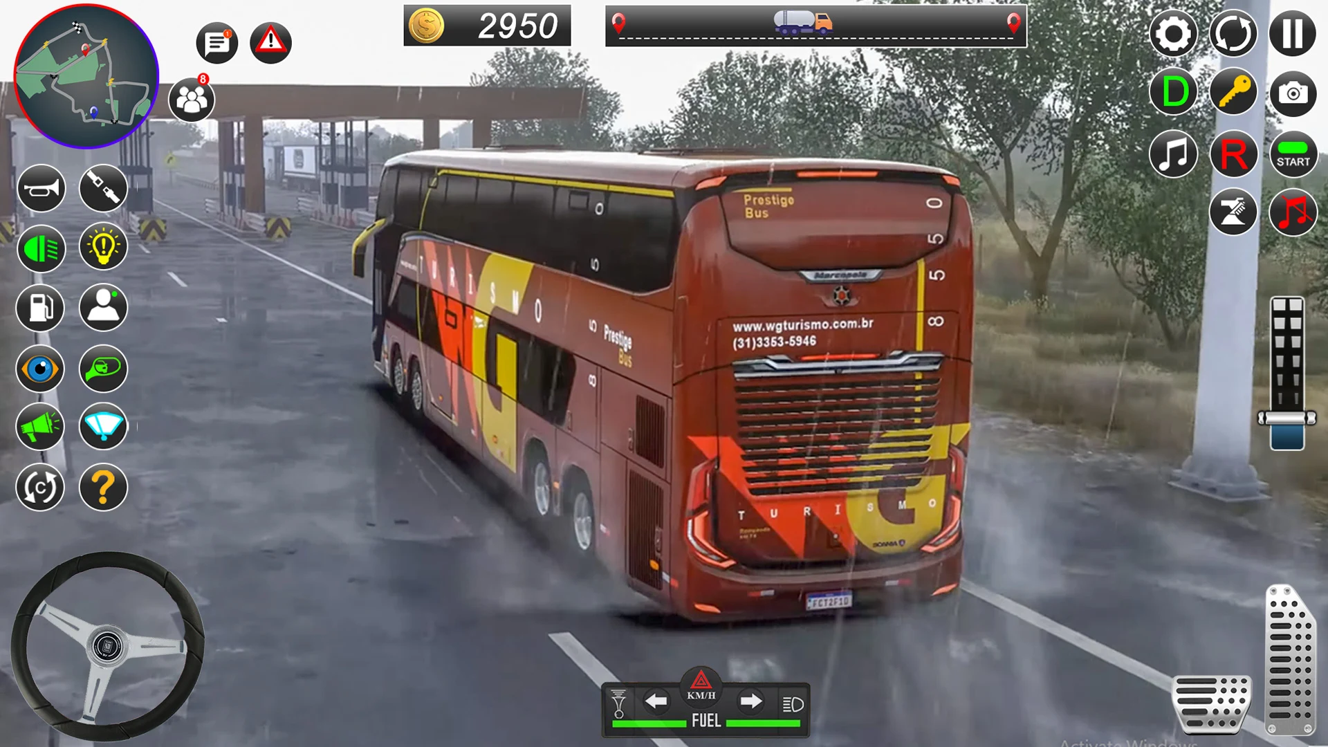 Bus Simulator Public Bus Games screenshot